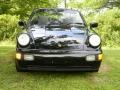 Black 1991 Porsche 911 Carrera 2 Cabriolet Exterior