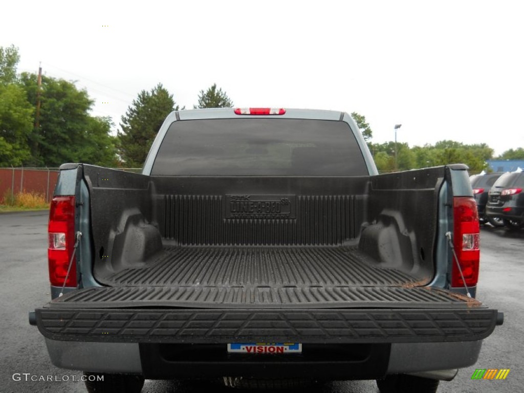 2011 Silverado 1500 LT Crew Cab 4x4 - Blue Granite Metallic / Light Titanium/Ebony photo #6