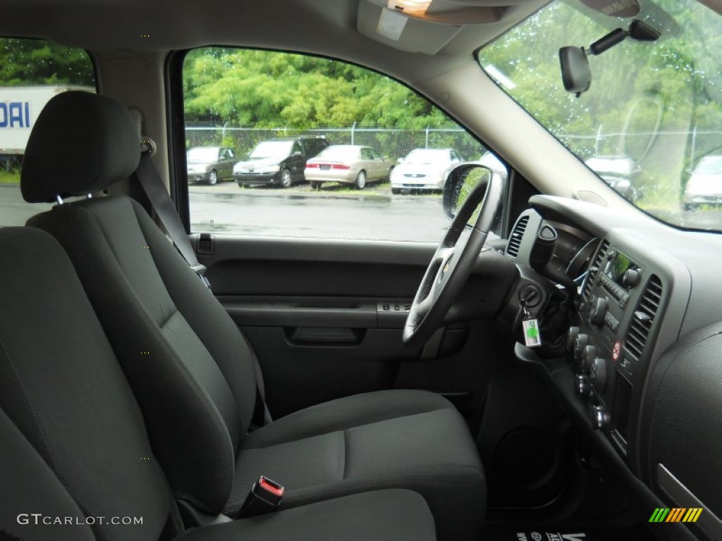 2011 Silverado 1500 LT Crew Cab 4x4 - Blue Granite Metallic / Light Titanium/Ebony photo #7