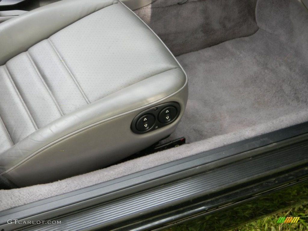 Classic Grey Interior 1991 Porsche 911 Carrera 2 Cabriolet Photo #52388722
