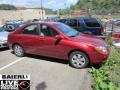 2007 Radiant Red Kia Spectra EX Sedan  photo #1