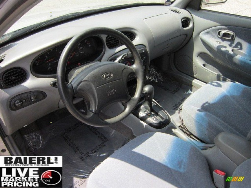 2000 Elantra GLS Wagon - Sandalwood / Gray photo #11