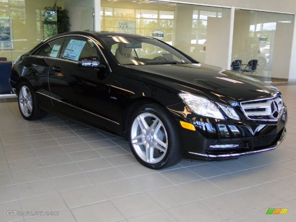 Black 2012 Mercedes-Benz E 350 Coupe Exterior Photo #52390977