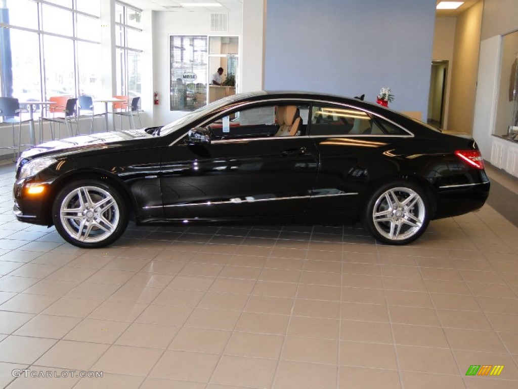 Black 2012 Mercedes-Benz E 350 Coupe Exterior Photo #52391004