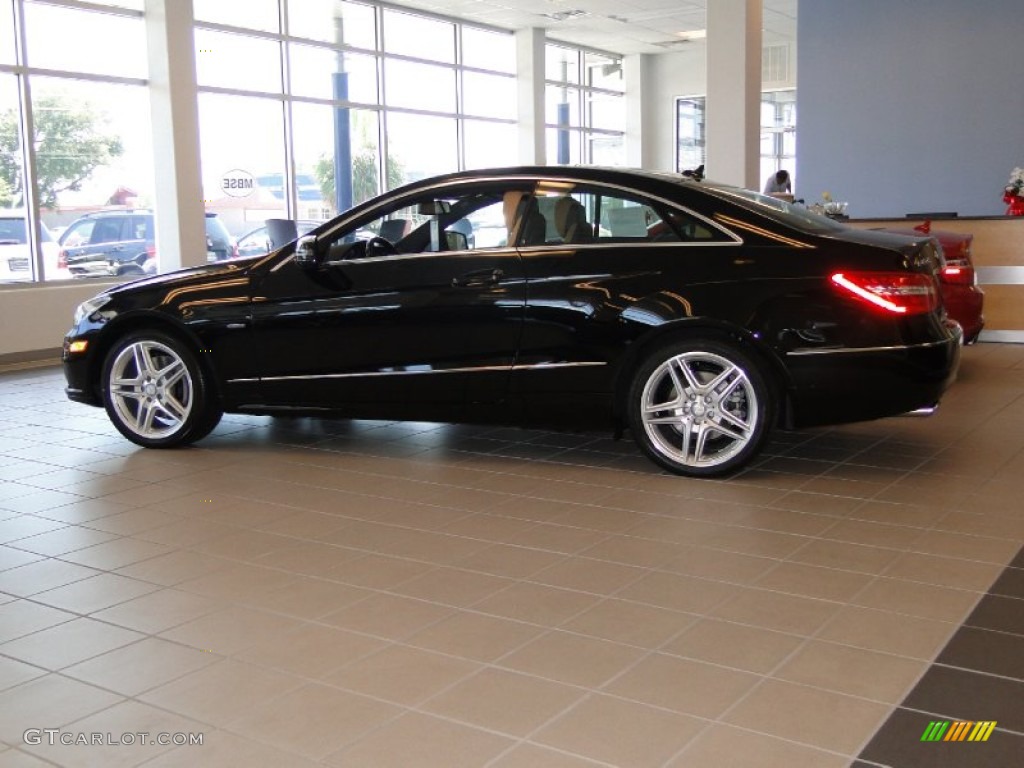 Black 2012 Mercedes-Benz E 350 Coupe Exterior Photo #52391142
