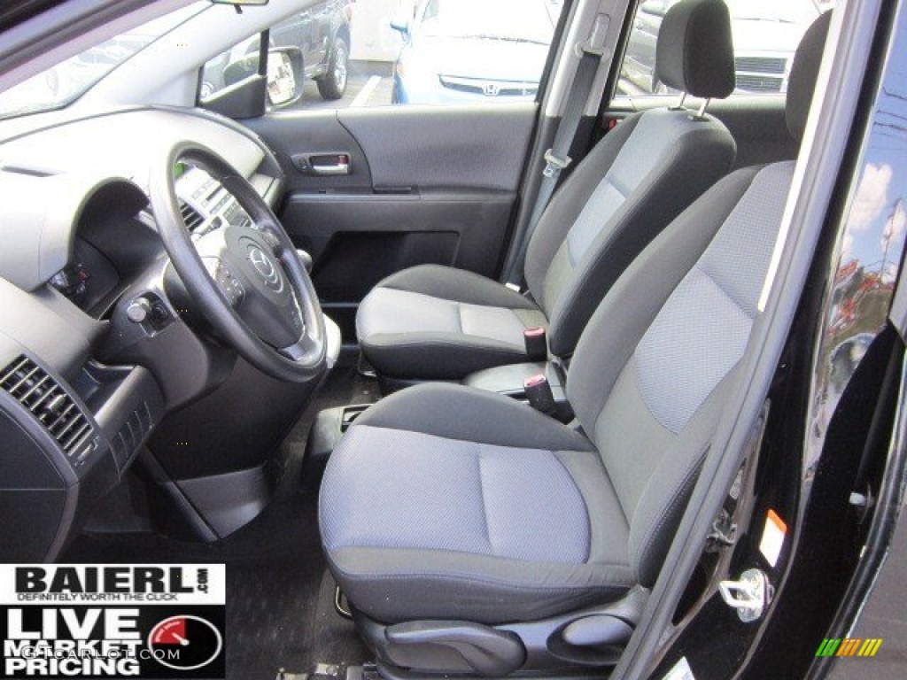 2007 MAZDA5 Touring - Brilliant Black / Black photo #10