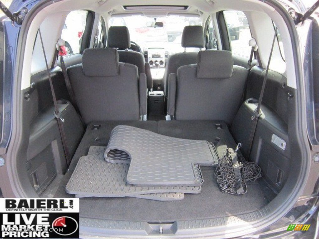 2007 MAZDA5 Touring - Brilliant Black / Black photo #16