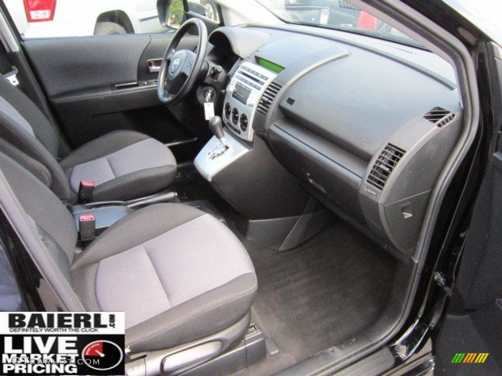 2007 MAZDA5 Touring - Brilliant Black / Black photo #18