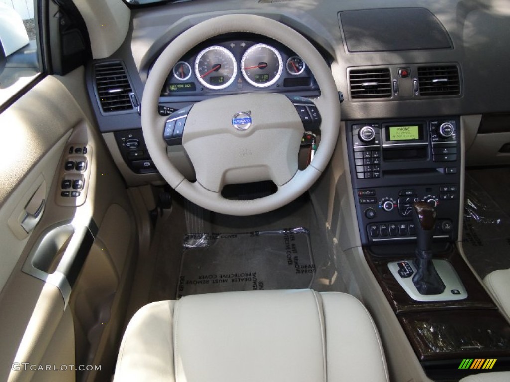 2012 Volvo XC90 3.2 Beige Dashboard Photo #52392501