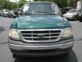 1999 Woodland Green Metallic Ford F150 XL Extended Cab  photo #3