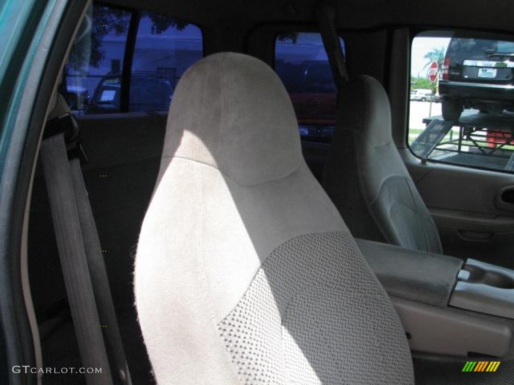 1999 F150 XL Extended Cab - Woodland Green Metallic / Medium Prairie Tan photo #12