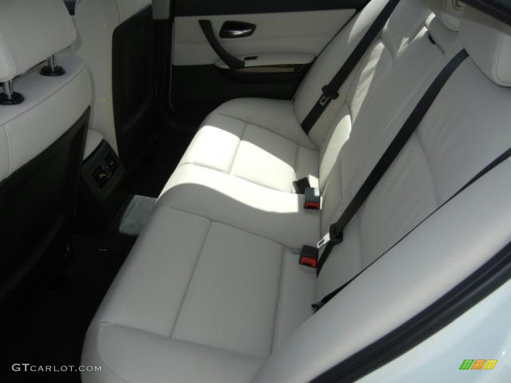 2011 3 Series 335d Sedan - Alpine White / Oyster/Black Dakota Leather photo #8