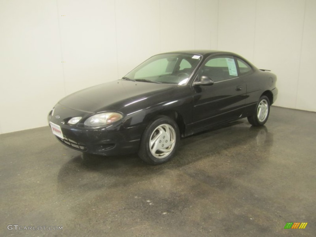 Black 2000 Ford Escort ZX2 Coupe Exterior Photo #52393236