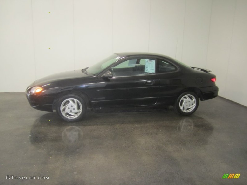 Black 2000 Ford Escort ZX2 Coupe Exterior Photo #52393254