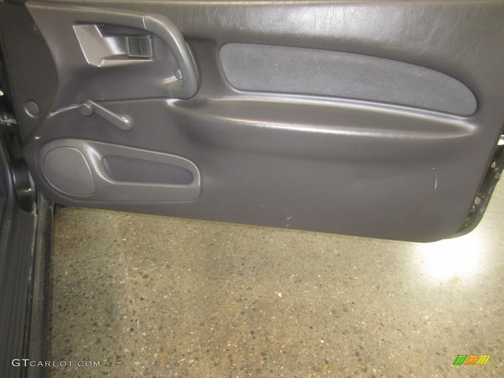 2000 Ford Escort ZX2 Coupe Dark Charcoal Door Panel Photo #52393419