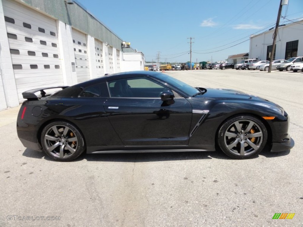 Black Obsidian 2009 Nissan GT-R Premium Exterior Photo #52393424