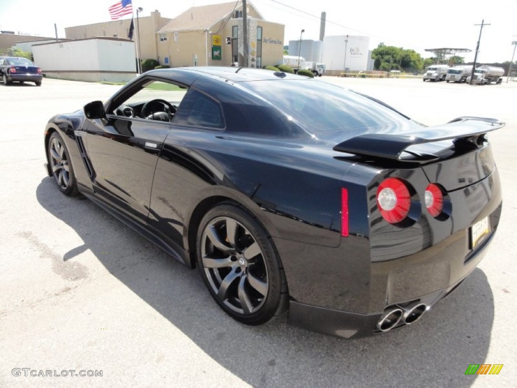 Black Obsidian 2009 Nissan GT-R Premium Exterior Photo #52393464