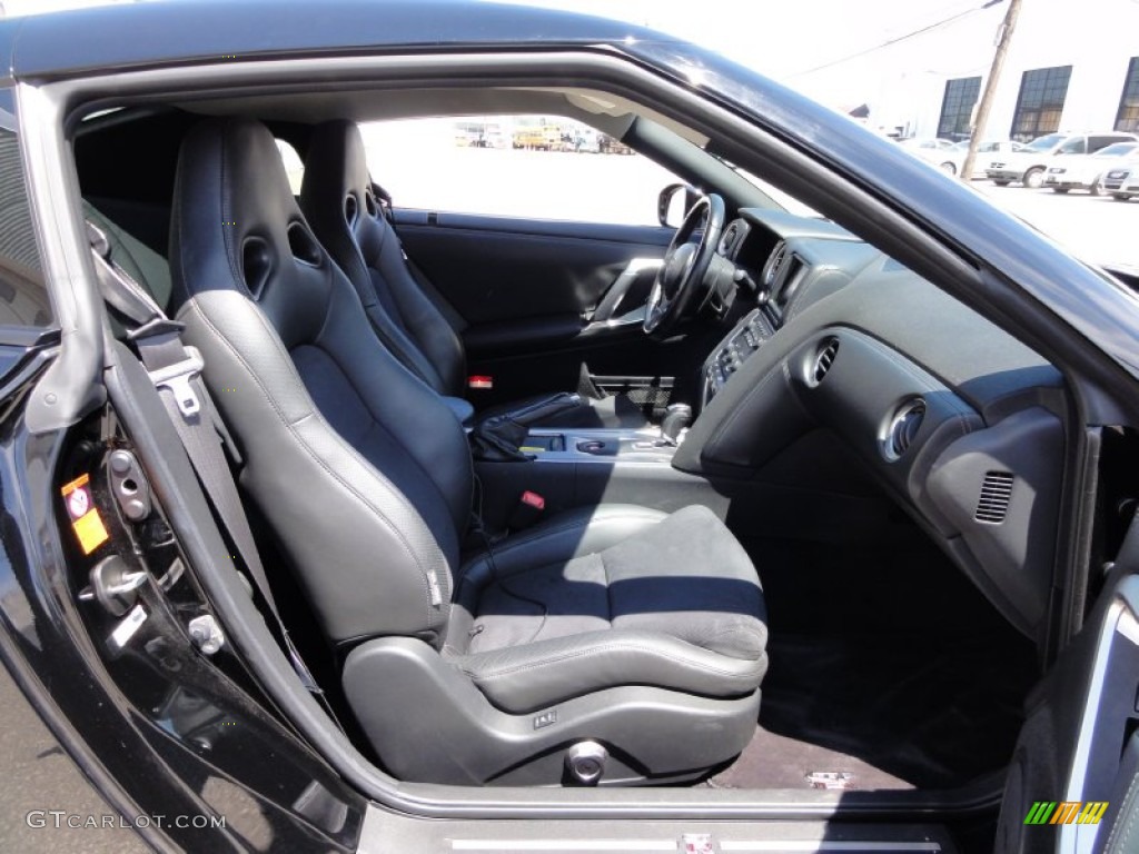 Black Interior 2009 Nissan GT-R Premium Photo #52393581