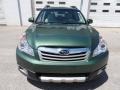 2011 Cypress Green Pearl Subaru Outback 2.5i Limited Wagon  photo #3