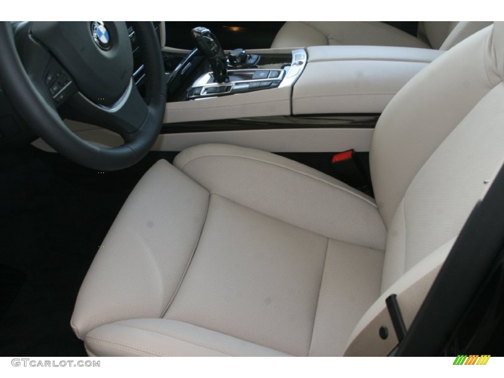2012 7 Series 750Li Sedan - Black Sapphire Metallic / Oyster/Black photo #12