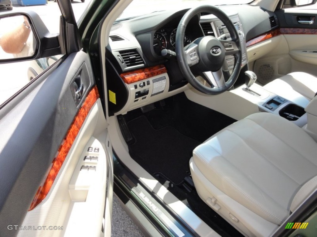 Warm Ivory Interior 2011 Subaru Outback 2.5i Limited Wagon Photo #52394070