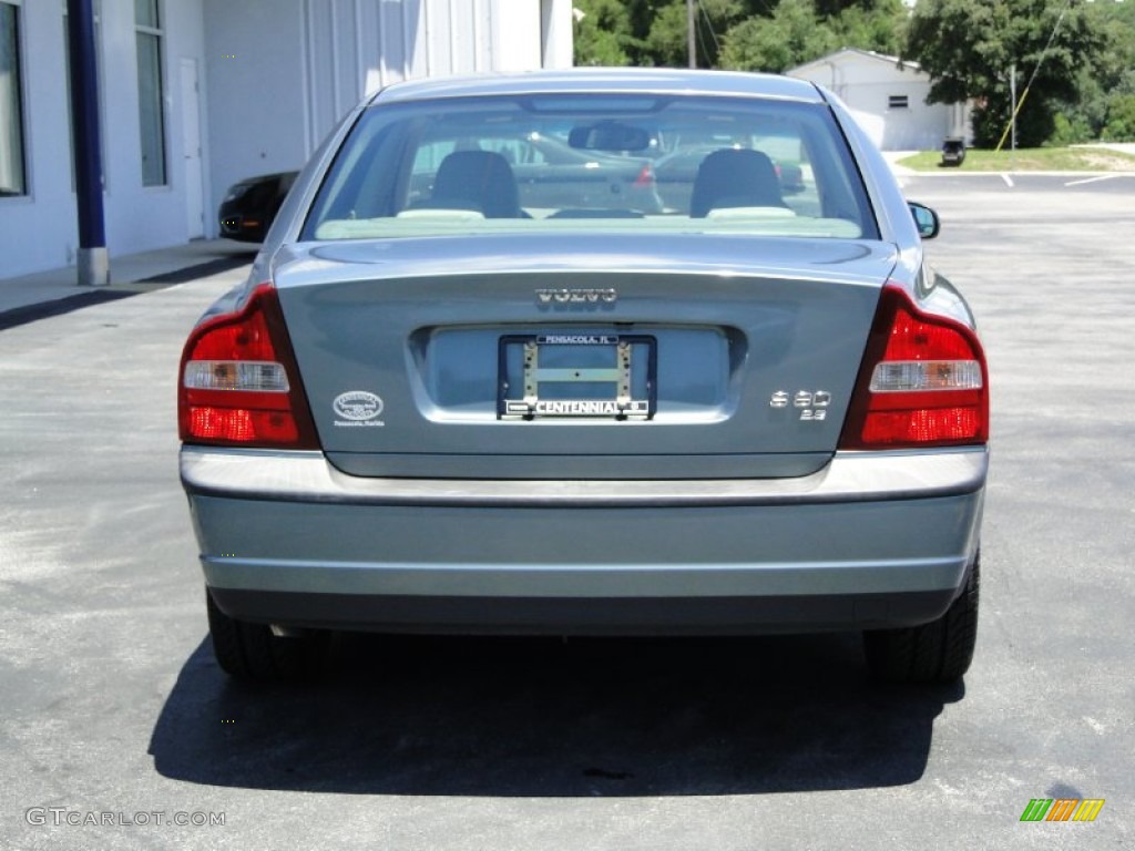 2002 S80 2.9 - Platinum Green Metallic / Taupe/LightTaupe photo #9