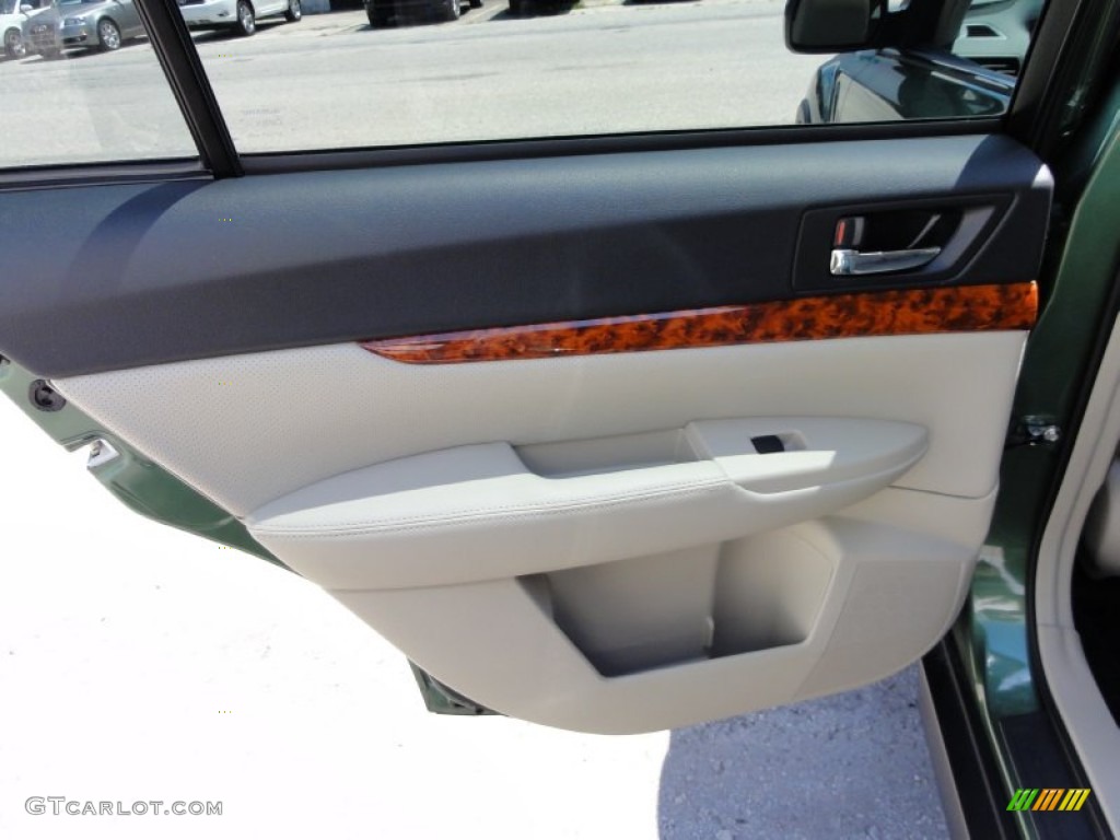 2011 Subaru Outback 2.5i Limited Wagon Warm Ivory Door Panel Photo #52394250