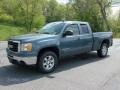 2009 Stealth Gray Metallic GMC Sierra 1500 SLE Extended Cab 4x4  photo #1