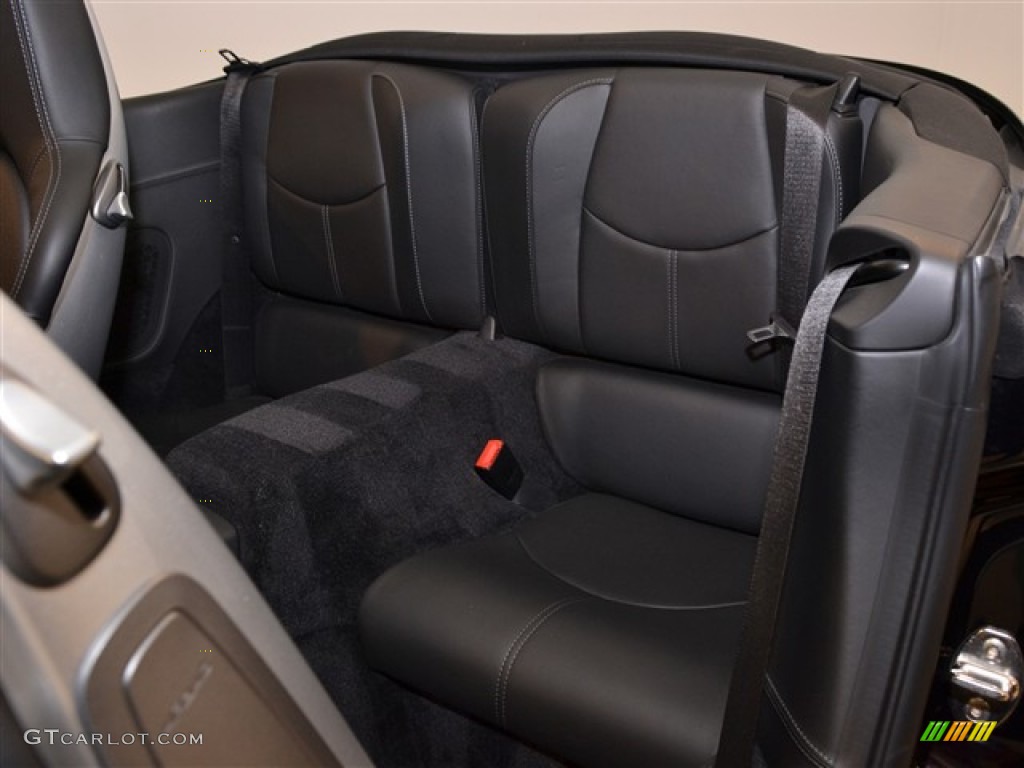 Black Interior 2006 Porsche 911 Carrera 4S Cabriolet Photo #52396824