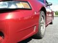 2001 Laser Red Metallic Ford Mustang GT Coupe  photo #2