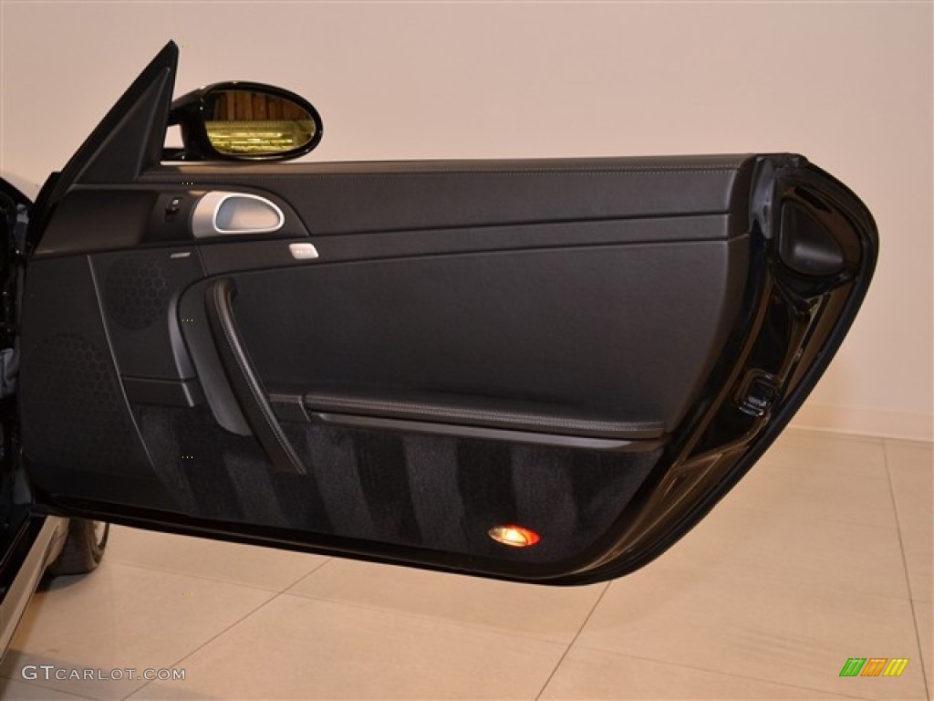 2006 Porsche 911 Carrera 4S Cabriolet Black Door Panel Photo #52396878