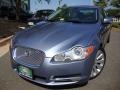 2009 Azure Blue Metallic Jaguar XF Premium Luxury  photo #1