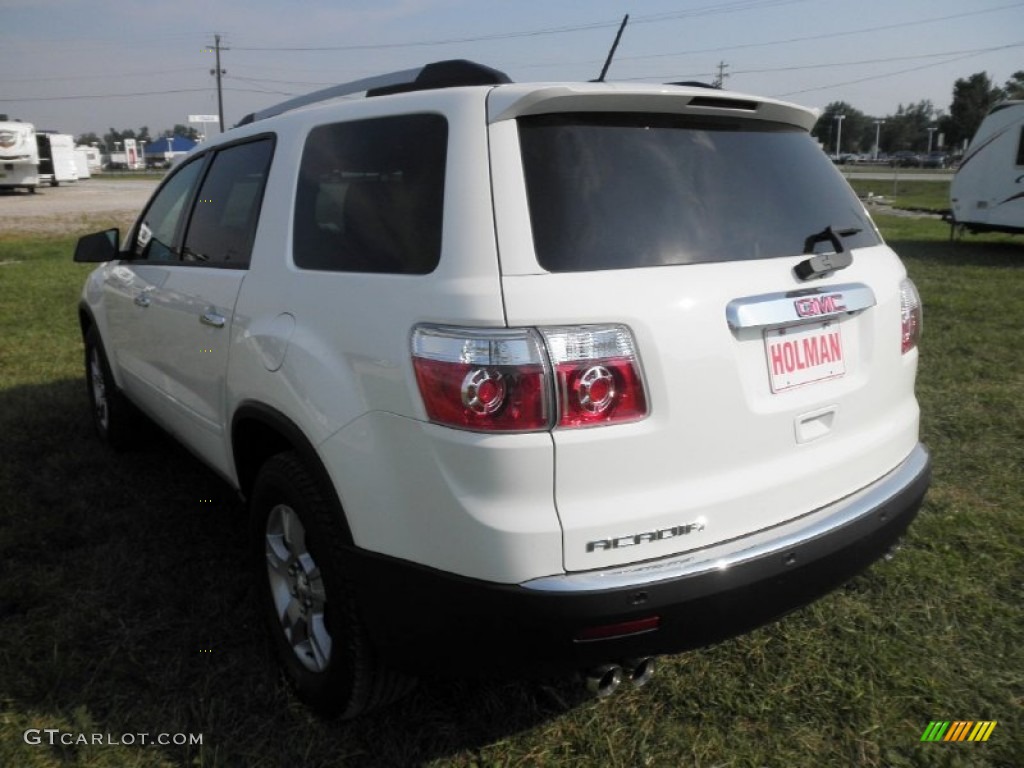 2011 Acadia SLE - Summit White / Ebony photo #15