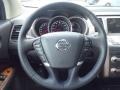 2011 Nissan Murano Black Interior Steering Wheel Photo