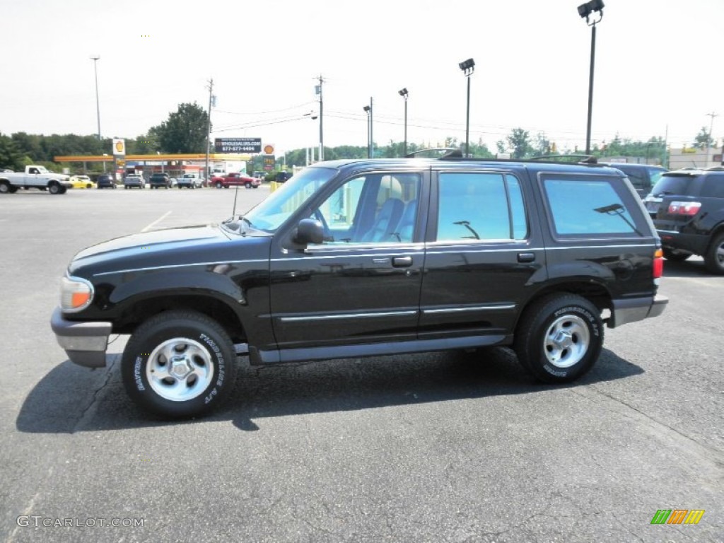 Black 1995 Ford Explorer XLT 4x4 Exterior Photo #52397286