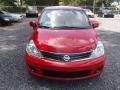 2011 Red Alert Nissan Versa 1.8 S Hatchback  photo #5