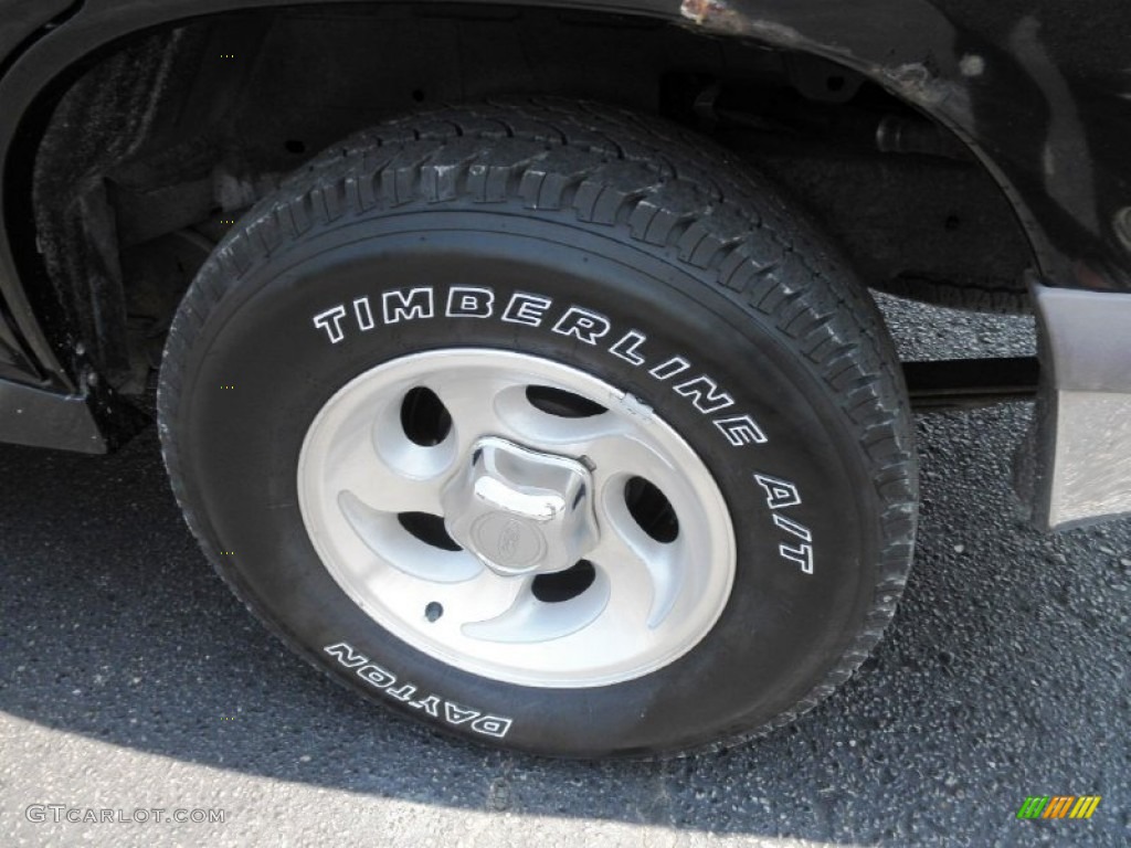 1995 Explorer XLT 4x4 - Black / Light Flint photo #17