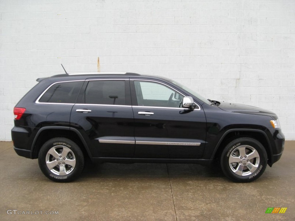 2011 Grand Cherokee Limited 4x4 - Brilliant Black Crystal Pearl / Black photo #1