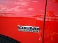 2008 Flame Red Dodge Ram 1500 Big Horn Edition Quad Cab  photo #9
