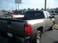 Graystone Metallic - Silverado 1500 Work Truck Extended Cab Photo No. 4