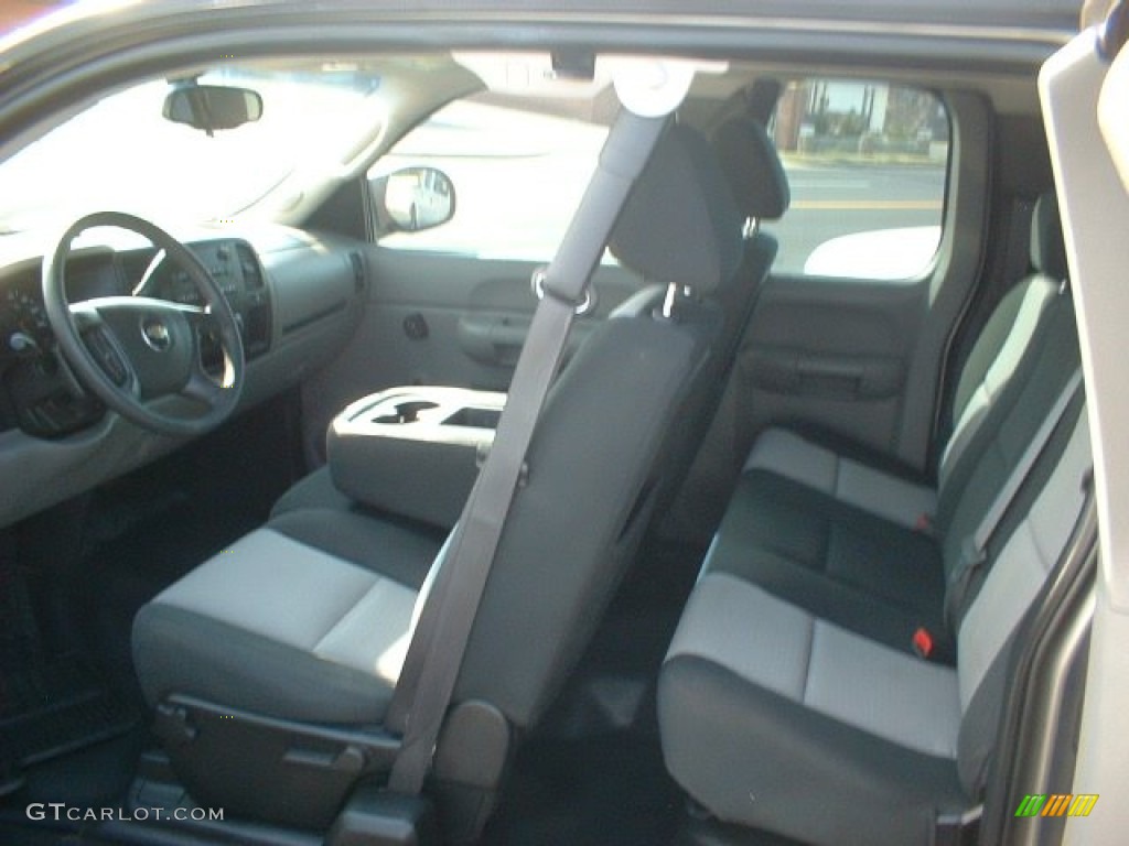 2008 Silverado 1500 Work Truck Extended Cab - Graystone Metallic / Dark Titanium photo #7