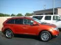 2008 Blazing Copper Metallic Ford Edge SEL  photo #8