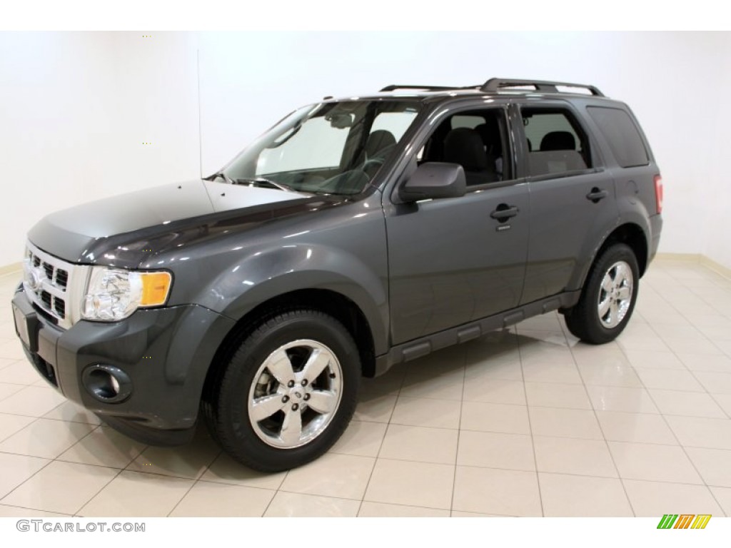 2009 Escape XLT V6 4WD - Black Pearl Slate Metallic / Charcoal photo #3