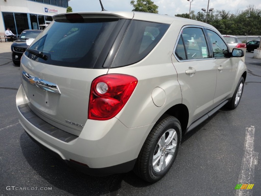 Gold Mist Metallic 2012 Chevrolet Equinox LS AWD Exterior Photo #52399854