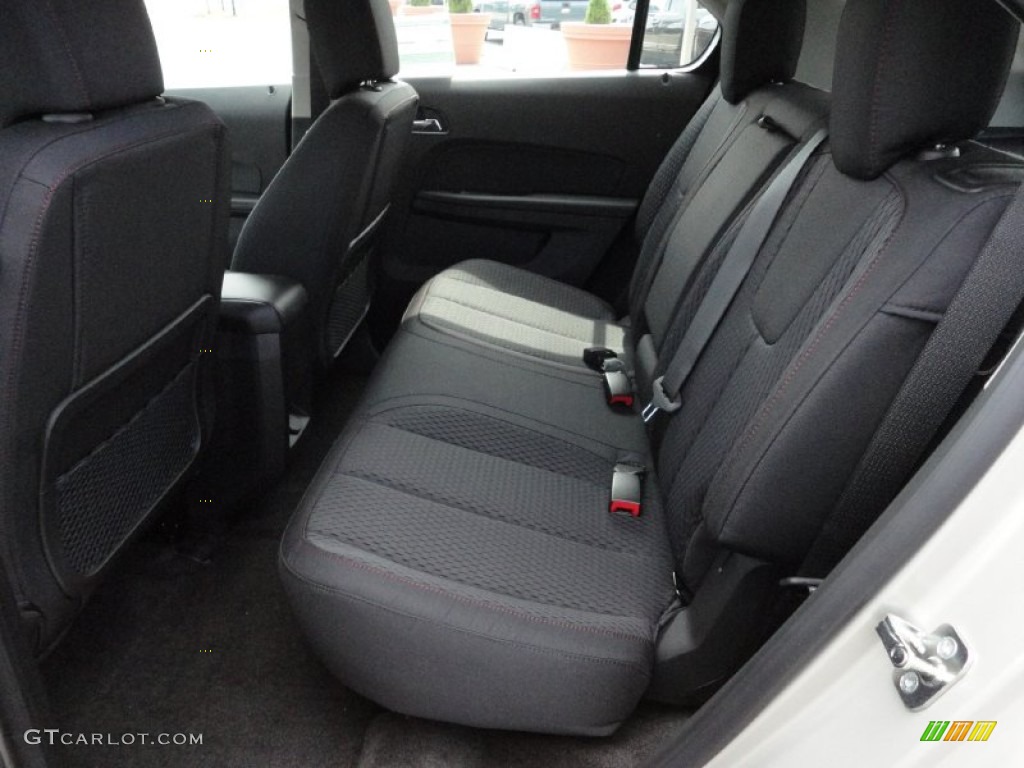 Jet Black Interior 2012 Chevrolet Equinox LS AWD Photo #52399950