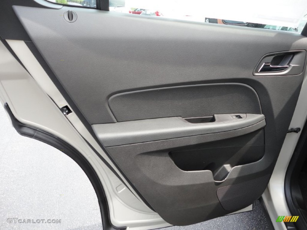 2012 Chevrolet Equinox LS AWD Jet Black Door Panel Photo #52399965