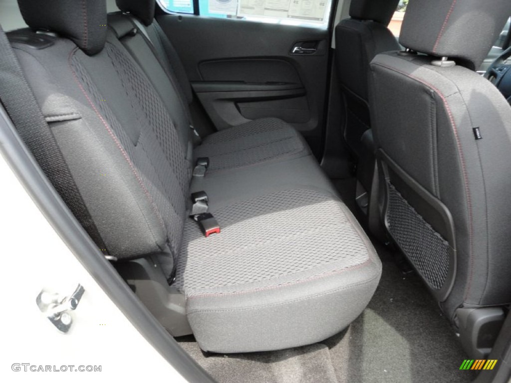 Jet Black Interior 2012 Chevrolet Equinox LS AWD Photo #52399980