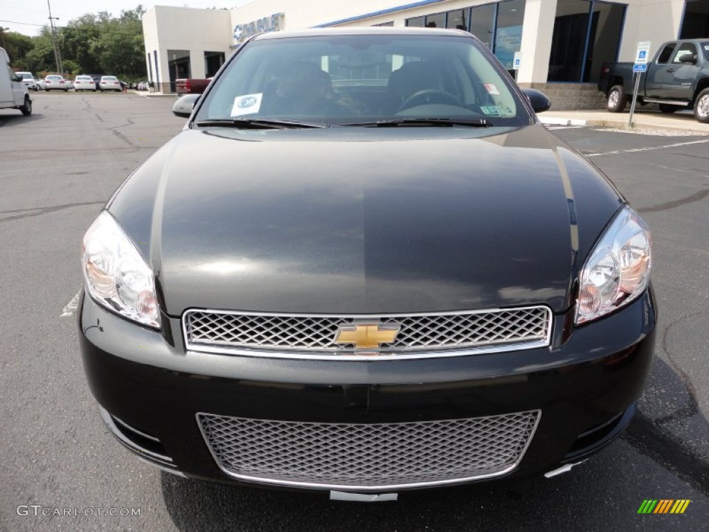 Black Granite Metallic 2012 Chevrolet Impala LT Exterior Photo #52400076