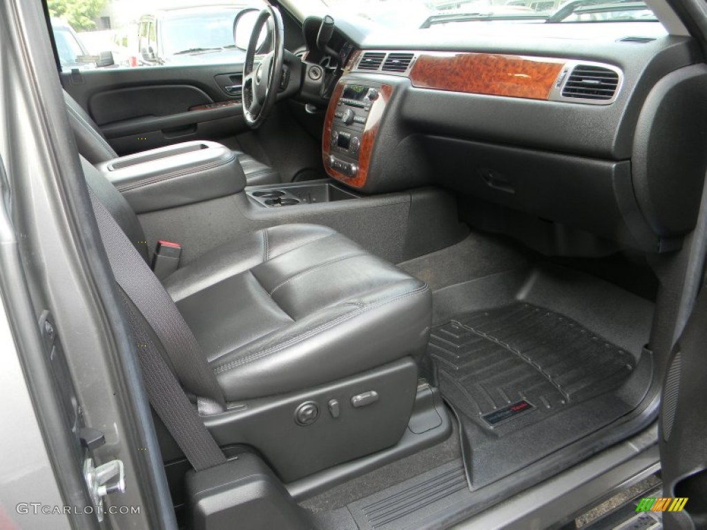 2007 Chevrolet Silverado 1500 LTZ Extended Cab 4x4 Ebony Black Dashboard Photo #52400244