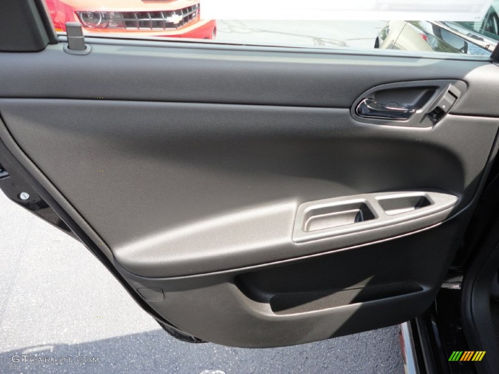 2012 Chevrolet Impala LT Ebony Door Panel Photo #52400277